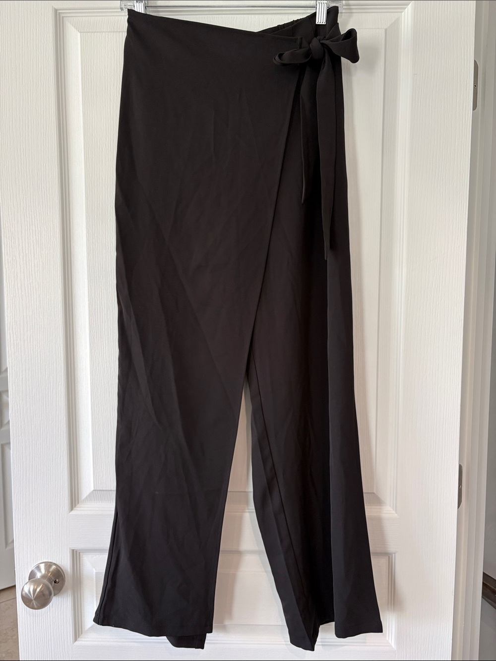HALARA Black Wrap Boho Pants